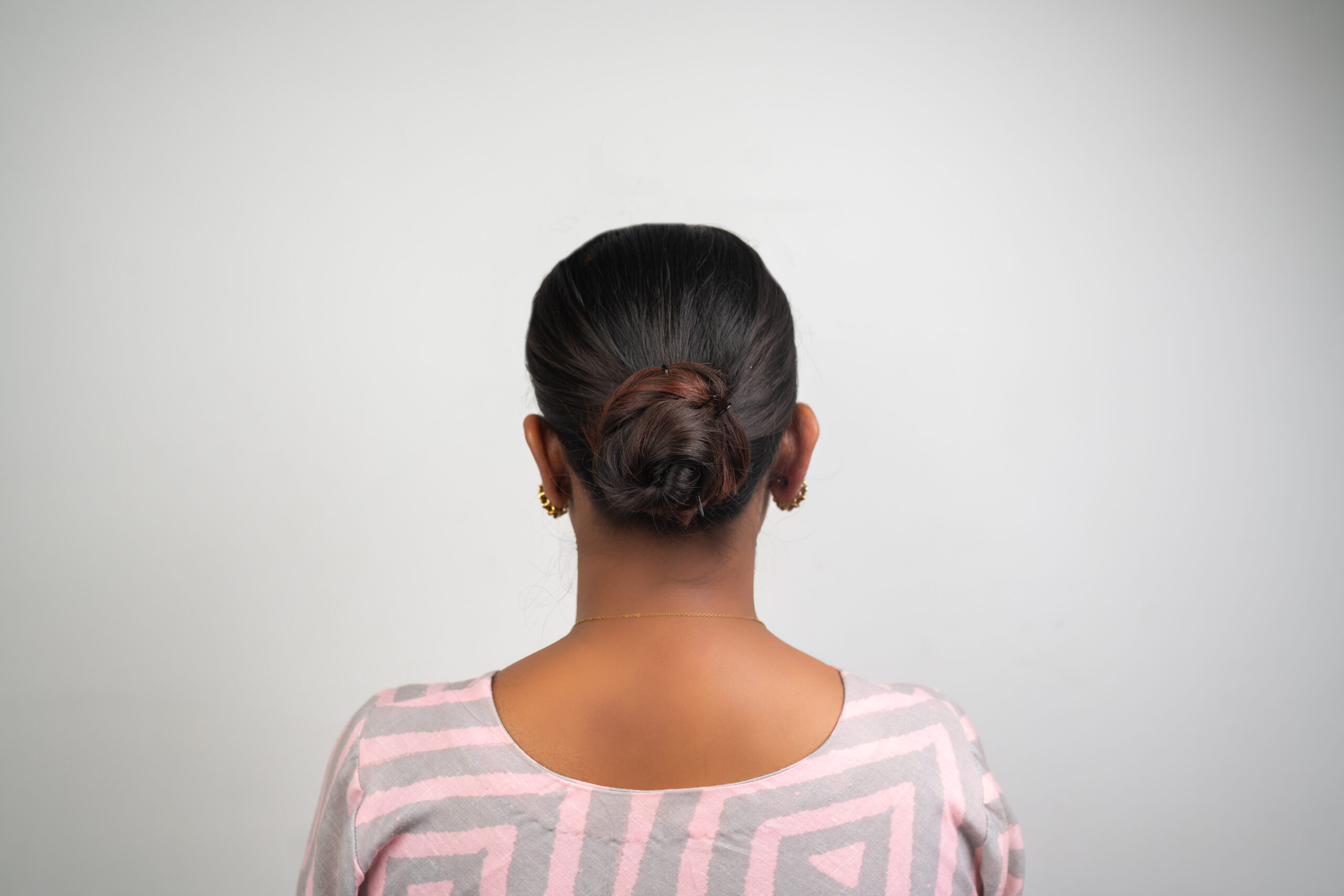 Messy bun scrunchie